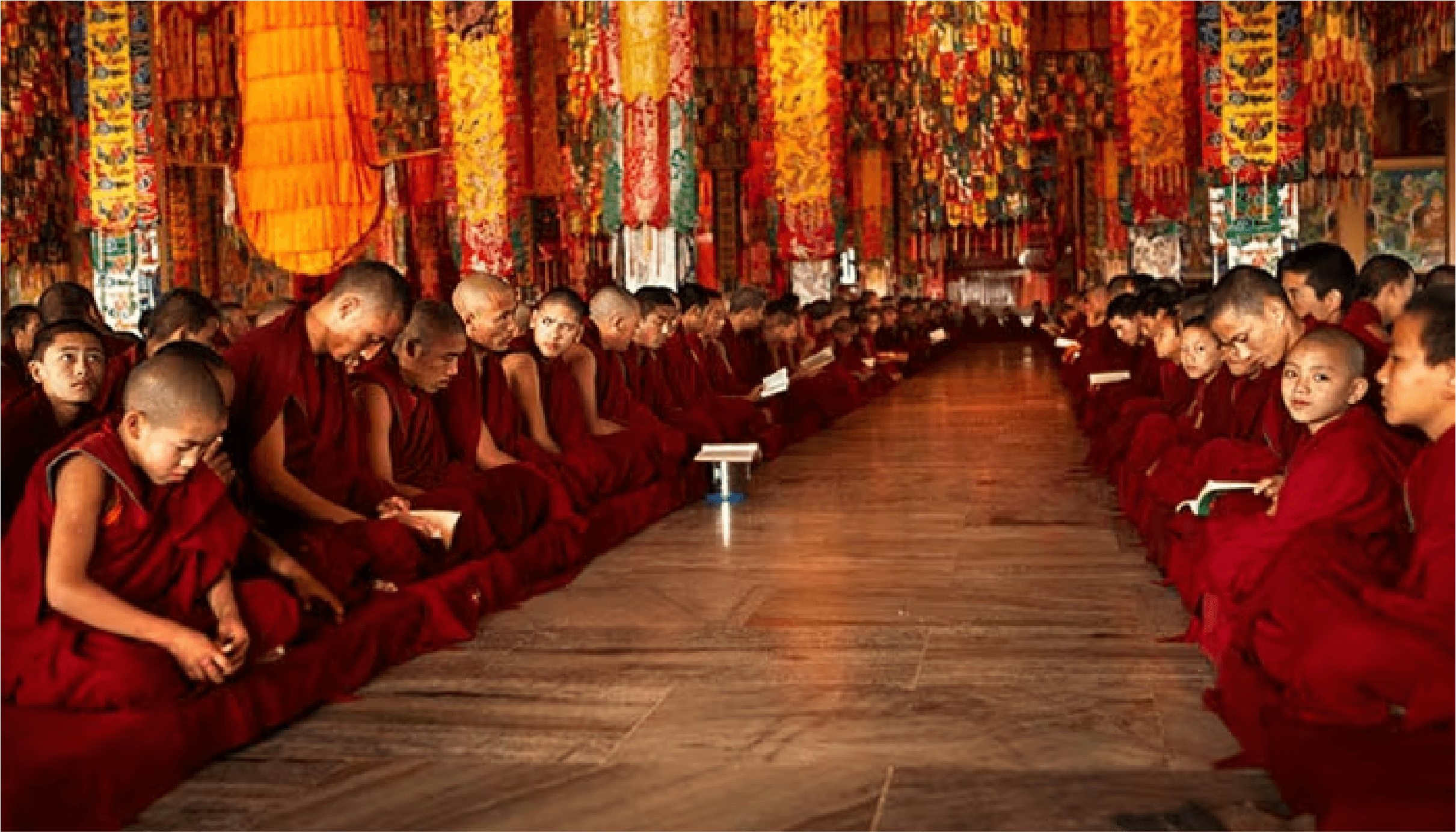 Monks in Prayer